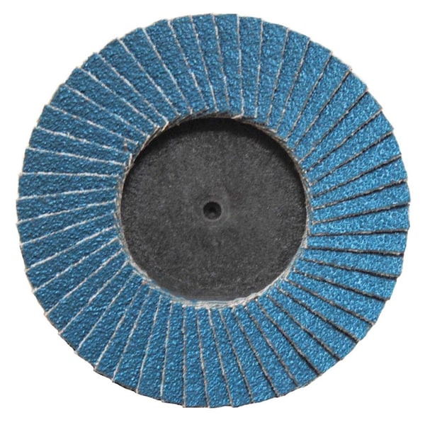 3 BobCat Mini Abrasive Flap Disc, Flat (TY27), Type R Mount, 120Z